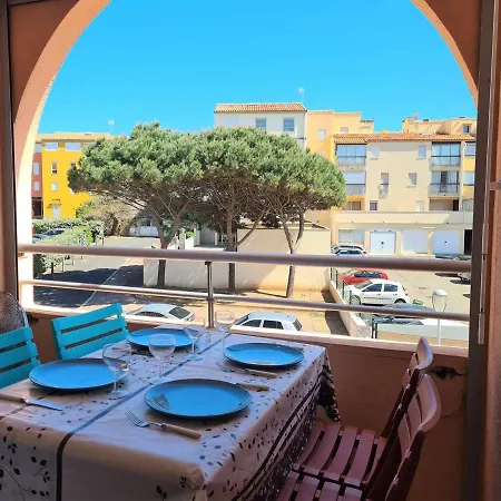 Apartmán Moderne Avec Piscine, 200m - 4 Couchages, Cap D'agde - Fr-1-249-388